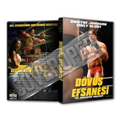 Dövüş Efsanesi - The Smashing Machine - 2025 Türkçe Dvd Cover Tasarımı